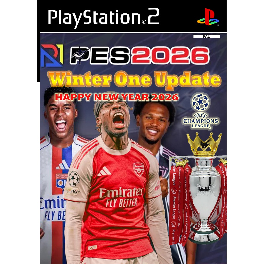 PlayStation2 - PES2026 Winter One Update V.Eng (อัปเดต มกราคม 2026).[ มีเรดาห์ หน้าจอกว้าง]