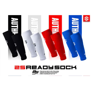 ถุงเท้ายาว ตัดข้อ 2S 🧦 ขาว ดำ แดง น้ำเงิน