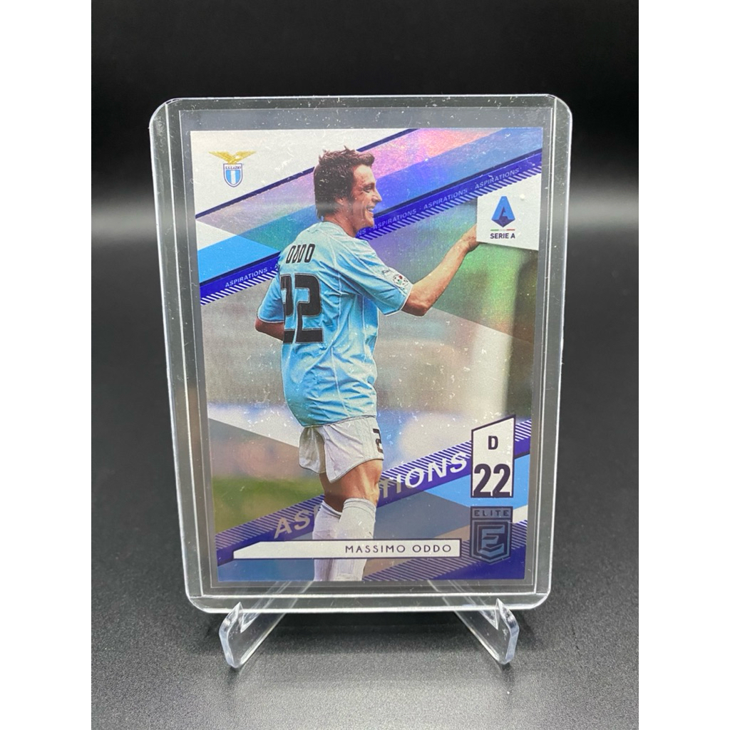 การ์ดฟุตบอล ⚽️ Massimo Oddo | 2019/20 Panini Chronicles Elite Serie A – Aspirations Parallel /77