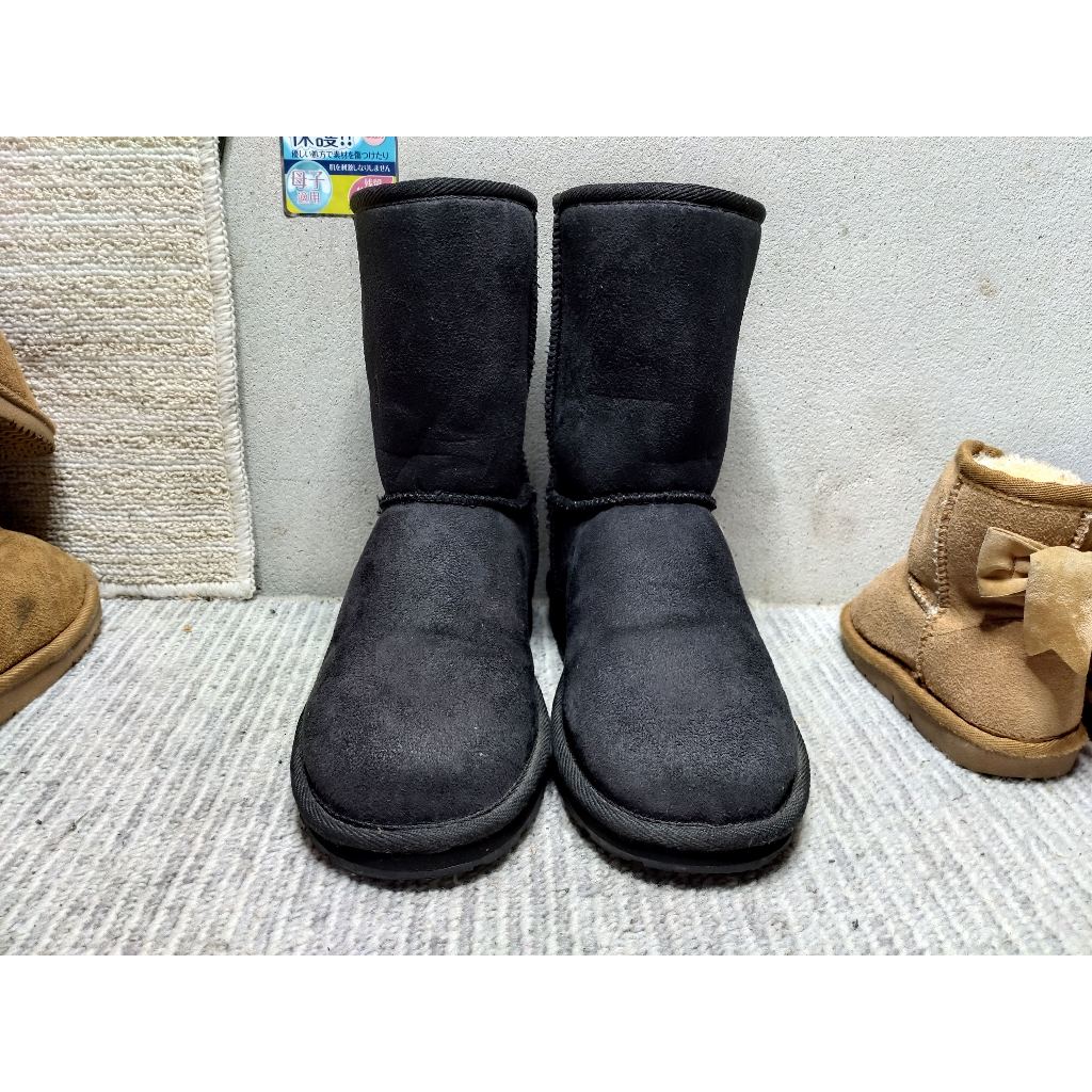 รองเท้าบูทหน้าหนาว NUOVO สีดำ # M # 37# 23.0 cm