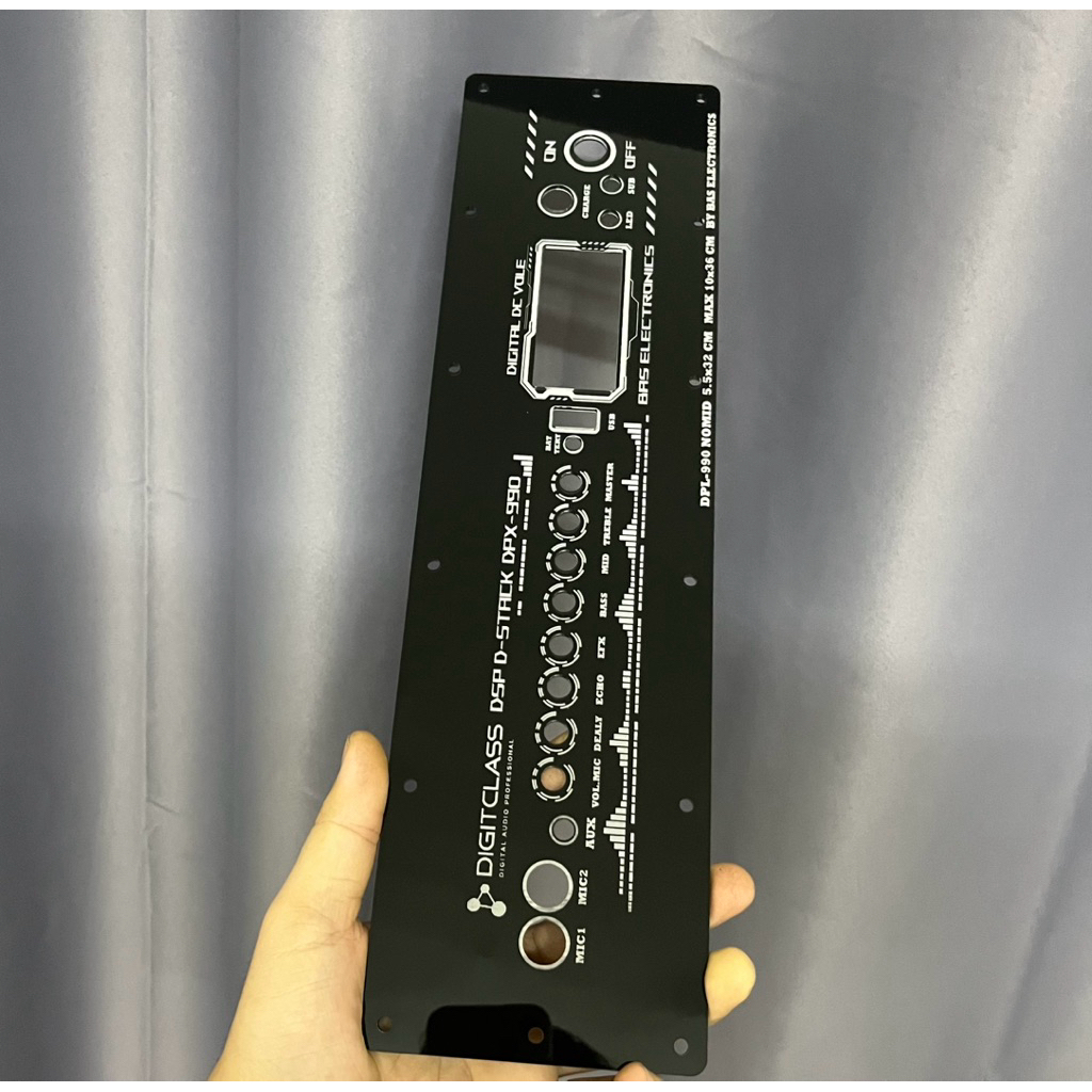 แผ่นเพลทDPX-990 ตัวDspปรีไมค์