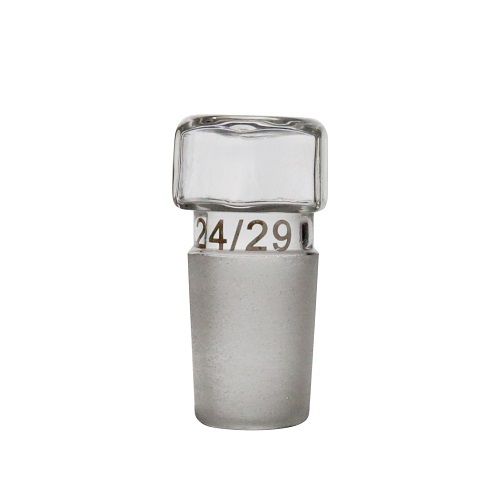 จุกปิดแก้ว แบบข้อต่อขนาด 24/29 (Adpter Cone - Hollow Standard Glass Stopper Socket 24/29)