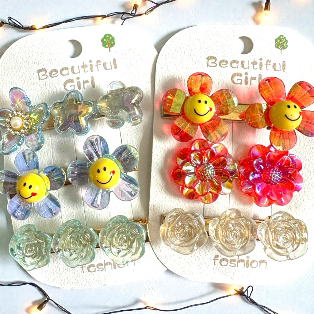 กิ๊บติดผมพาสเทล ประดับมุก & คริสตัล แพ็ค2ชิ้น ลายน่ารักหลากแบบ ติดได้ทั้งเด็กและผู้ใหญ่ กิ๊บติดผม กิ๊บเพชร กิ๊บไข่มุก - รูปที่ 3