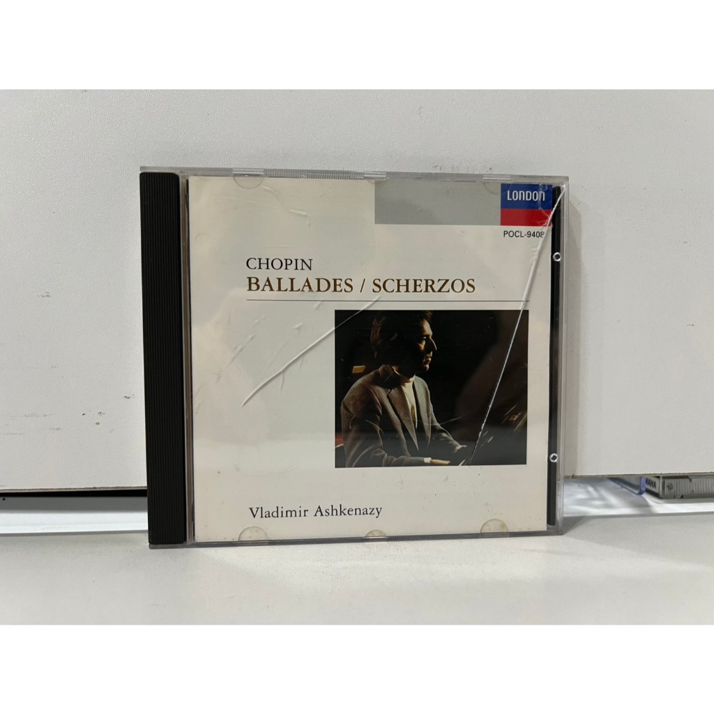 1 CD MUSIC ซีดีเพลงสากล CHOPIN: BALLADES/SCHERZOS Vladimir Ashkenazv (A1A79)