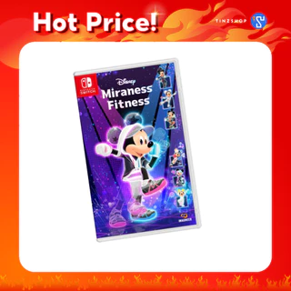 [ส่งด่วน] [Hot Price] Nintendo Switch Game Disney Miraness Fitness / Zone Asia แผ่นเกมลดราคาพิเศษ