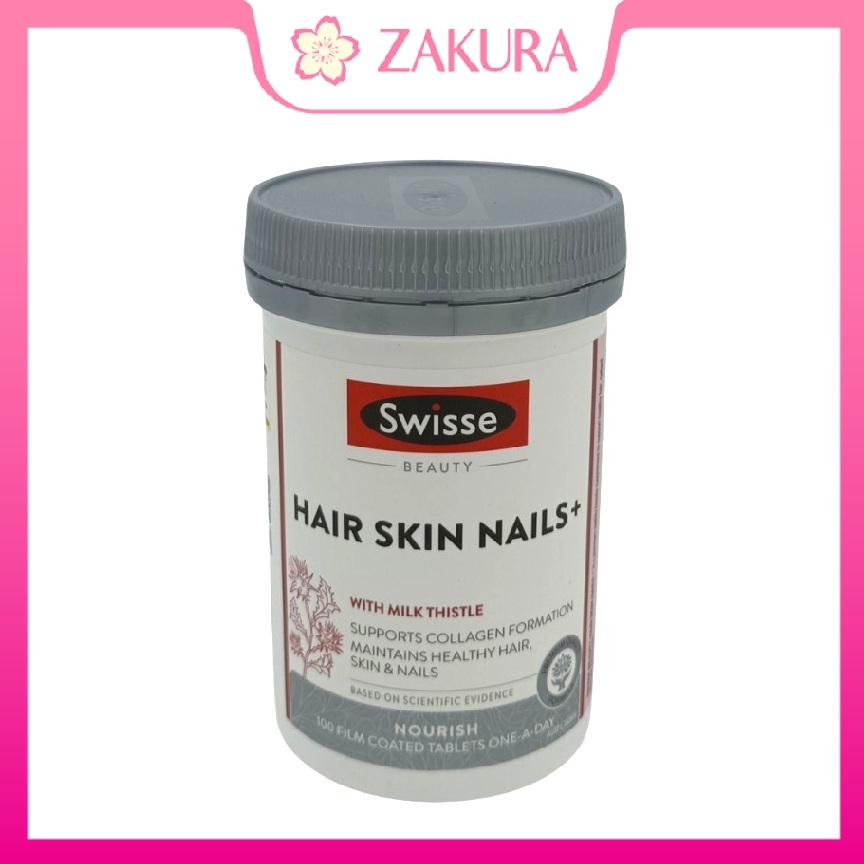 Swisse Beauty Hair Skin Nails+ 100caps
