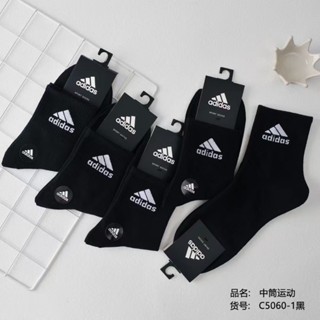 ผ้าฝ้าย 100% แบบลําลอง 10 คู่ AD ถุงเท้ากีฬาชาย/หญิง ถุงเท้า…