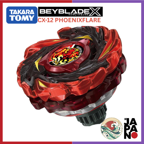 Beyblade X CX-12 Booster Phoenix Flare Z9-80WW เบย์เบลด Takara Tomy