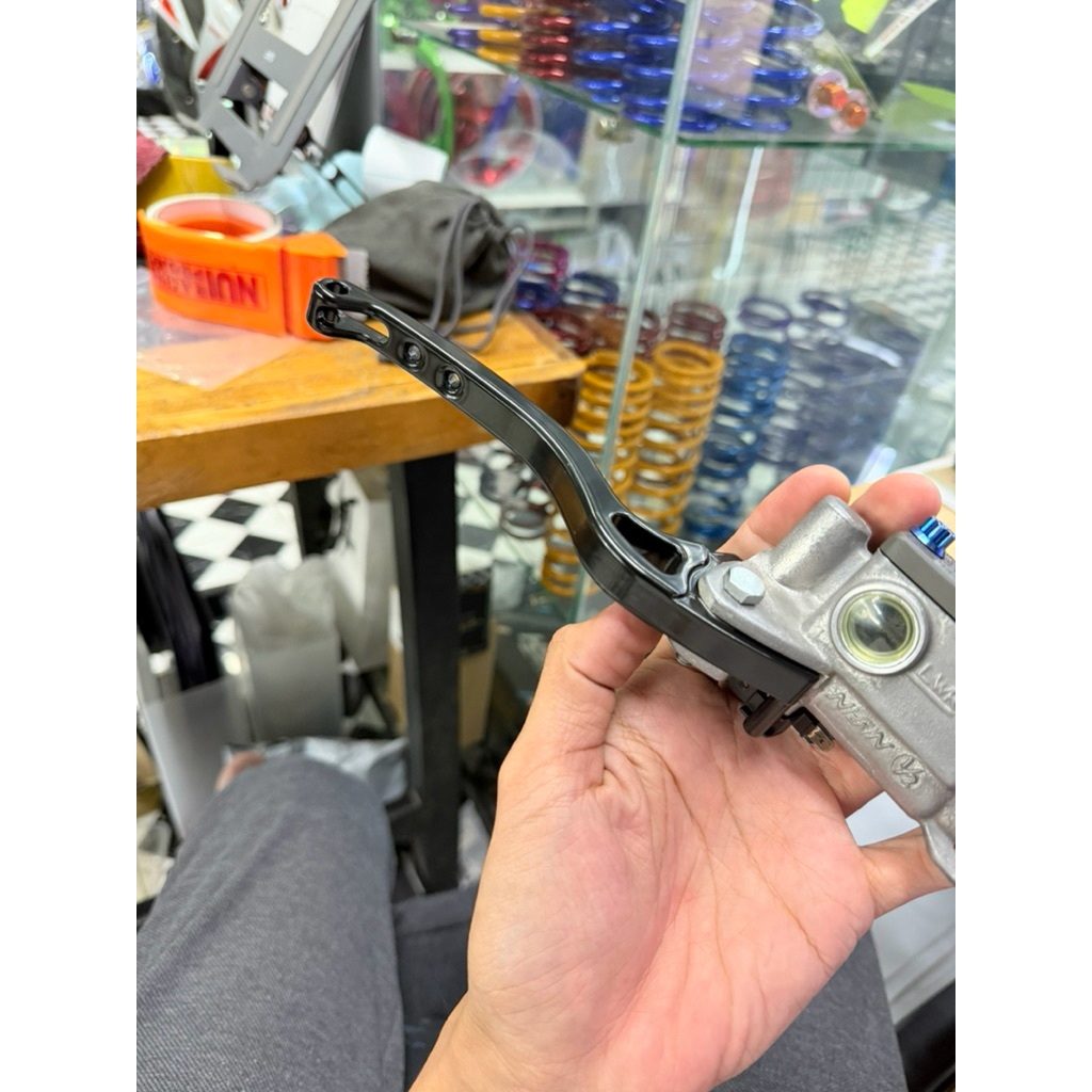 ก้านเบรคแต่งปั้มเดิมเวฟ110/125Led  GHracing ทรง kohken พร้อมส่ง 2 สี