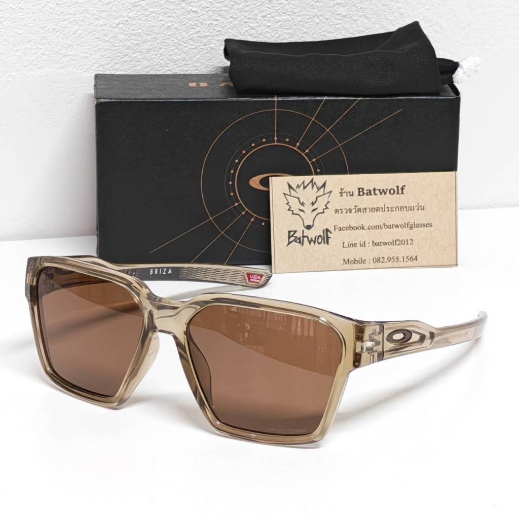 [พร้อมส่ง] แว่นกันแดด Oakley Briza โมเดลใหม่ Lifestyle Sunglasses ของแท้ ประกันศูนย์ 2 ปี