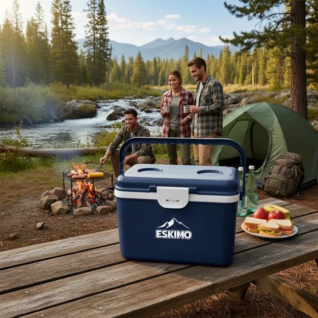 ESKIMO กระติกเก็บความเย็น 9 ลิตร และ 22.5 ลิตร กระติกน้ำ สำหรับเดินทาง ท่องเที่ยว กระติกแคมป์ เก็บเย็นนาน KC900/KC2250 thumbnail 5