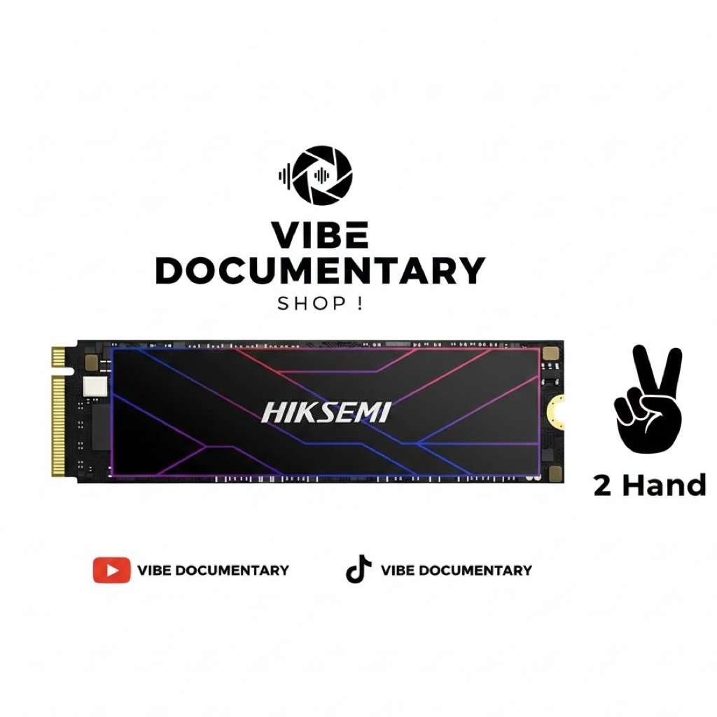 m.2 SSD NVME hiksemi ขนาด 2TB (มือสองประกันเหลือ 2 ปี)