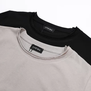 CHEWA Sunny Tee - เสื้อยืดคอกลม ผ้าคอตตอนผสม - 8369