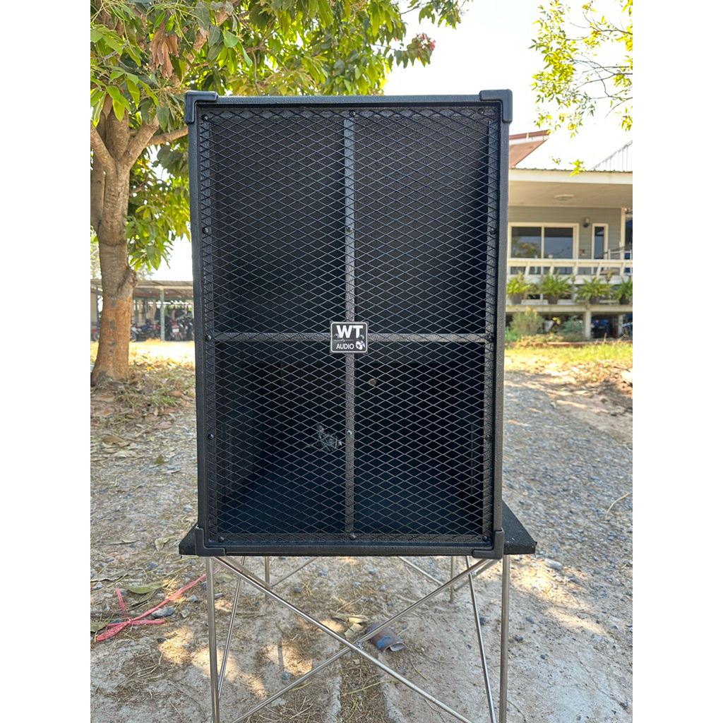 ตู้เบสBV15นิ้ว ไม้อัดแท้หนา15มิล (ตู้้เปล่า)อุปกรณ์ครบตัดงานด้วยเครื่องCNC