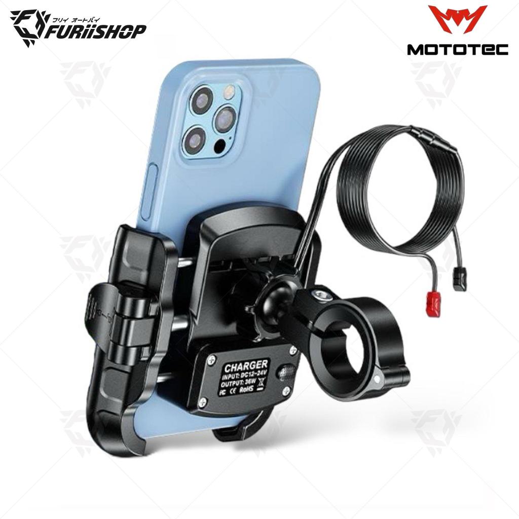 ที่จับมือถือ MOTOTEC MT-QD01 Charge ติดแฮนด์บาร์