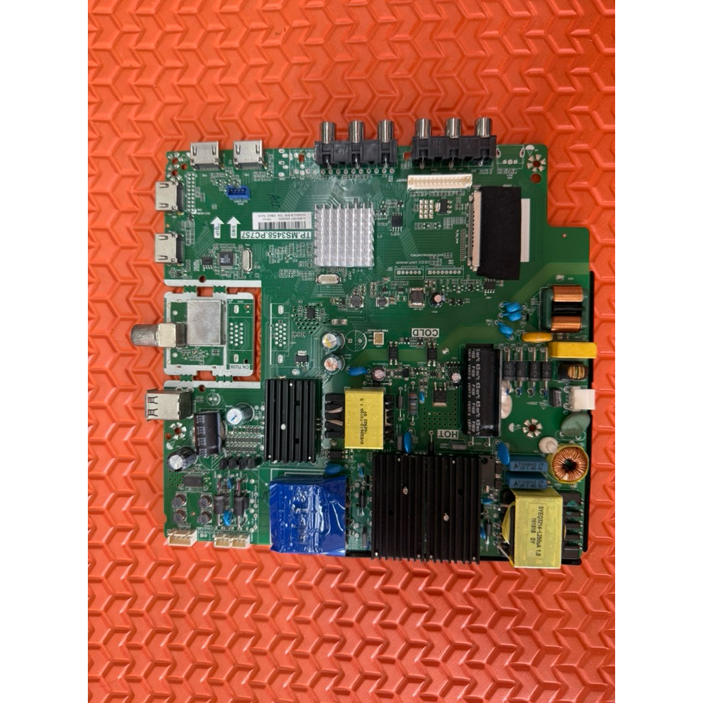 เมนบอร์ดทีวี ACONATIC รุ่นAN-LT4901 พาสบอร์ด TP.MS3458.PC757