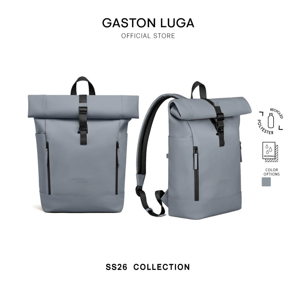 Gaston Luga รุ่น Splash Rolltop 14" กระเป๋าใส่คอมพิวเตอร์ สะพายหลัง