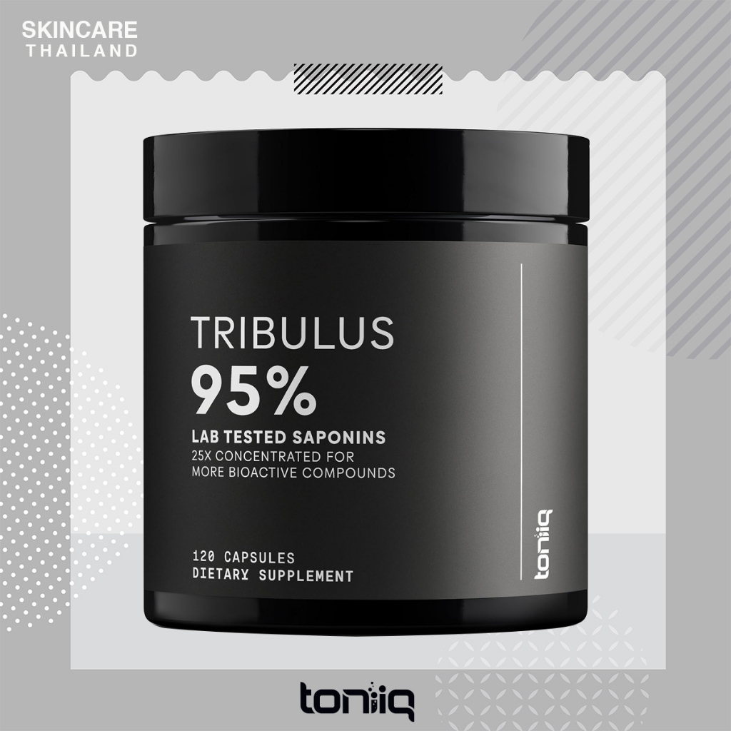 Toniiq Tribulus ultra concentrated 1300 mg 120 capsule วิตามินออกกำลังกาย นักกีฬา