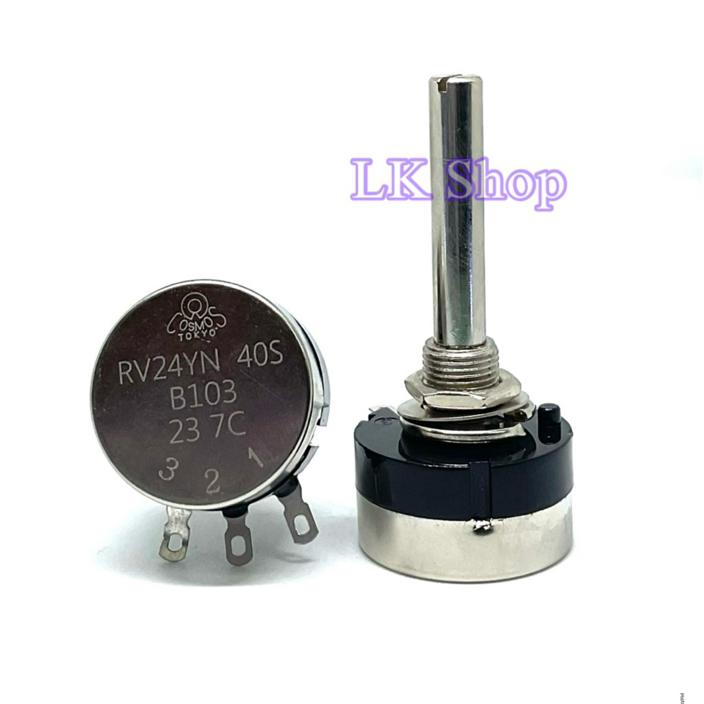 RV24YN 20S 40S แกนยาว40mm/30mm VR วอลลุ่ม 1K 2k ,5k, 10k,20k,50k,100k,500k
