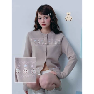 (พร้อมส่ง โค้ด 30% Max 1,000) STYLIST x Brinkkty - Dolly Mone Lory Cardigans-006 เสื้อคาร์ดิแกน
