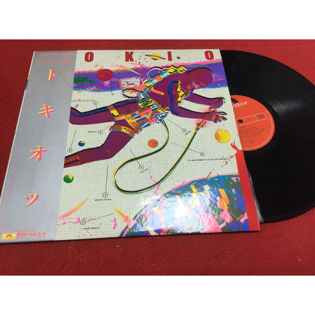 TOKIO  -  Kenji Sawada ขนาด 12 นิ้ว LP ร้าน PinHaiMusic B83