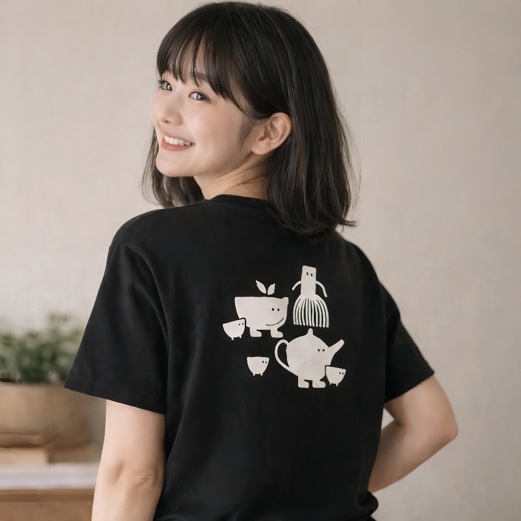 TAKITEI T-Shirt | เสื้อยืดแขนสั้น | เสื้อยืดคอกลม | เนื้อผ้าคอตตอน | TAKITEI MATCHA