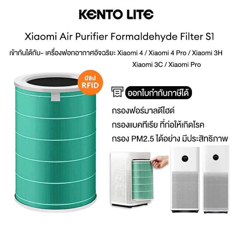 Xiaomi Air Purifier Formaldehyde Filter S1 เครื่องฟอกอากาศอัจฉริยะ Xiaomi 4 / Xiaomi 4 Pro / Xiaomi 