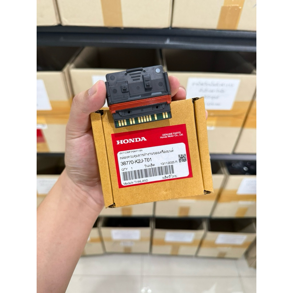 กล่องไฟ ECU เวฟ110iLED ปี2021-2023 รหัสK2J-T01 แท้เบิกศูนย์ *38770-K2J-T01*