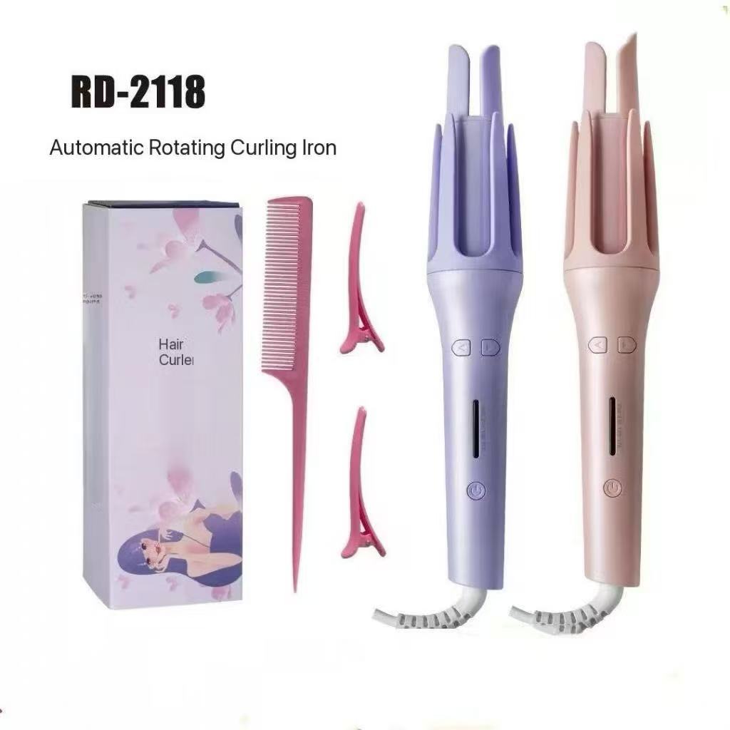 เครื่องม้วนผมอัตโนมัติ แกนม้วนผม28MM - 32mm ที่ม้วนผม ผมสวยภายใน5นาที.เครื่องหนีบผม รูปที่ 3