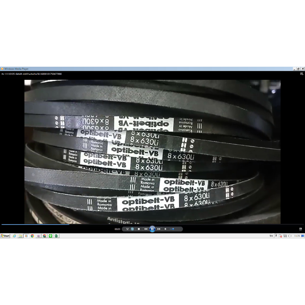 สายพาน OPTIBELT-VB 8 X 800