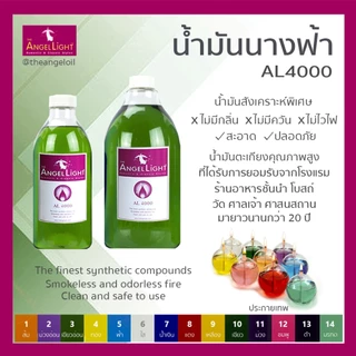 น้ำมันนางฟ้า (สำหรับตะเกียงประกายเทพ) ขนาด1000ซีซีและ2000ซีซี- สีทอง