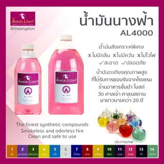 น้ำมันนางฟ้า (สำหรับตะเกียงประกายเทพ) ขนาด1000ซีซีและ2000ซีซี- สีทอง