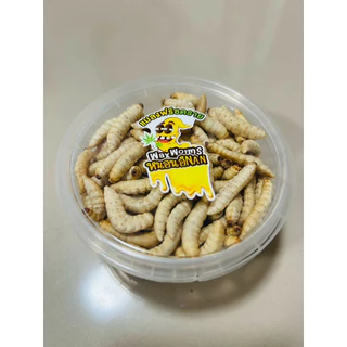 หนอนแว๊กซ์ฟรีซดราย 40กรัม สำหรับชูการ์ เม่นแคระ ลิง กระรอก แฮมสเตอร์ บุชเบบี้