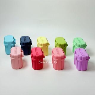 กล่องเก็บเปปไทด์ ขนาด 3ml. 2 ช่อง (แบบฝาพับ)