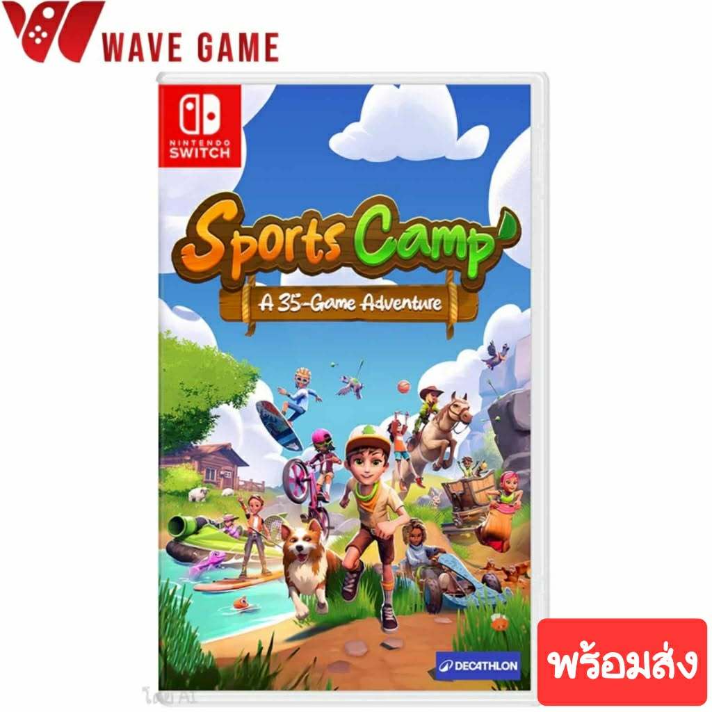 nintendo switch sports camp a 35 game adventure ( english )