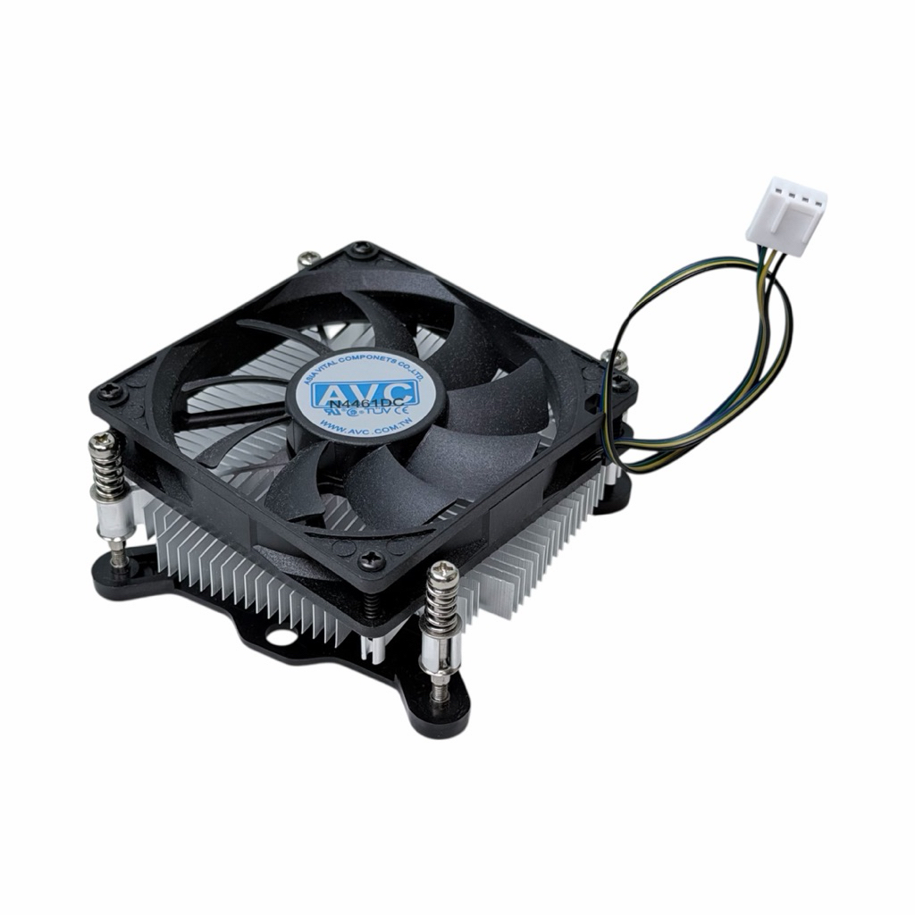 มือสอง พัดลมระบายความร้อน AVC CPU Intel LGA 115X / 1200 Cooler พัดลมซีพียู พัดลมคอม พัดลมแบบ ITX