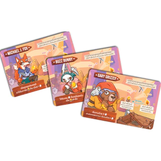 Dirty Work เหลี่ยมสัตว์ (TH/EN) boardgame บอร์ดเกม