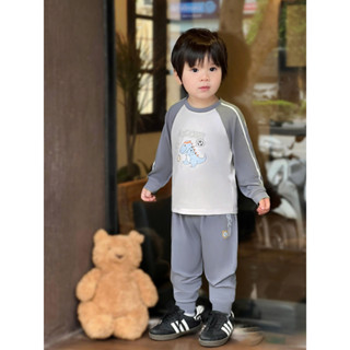 Dokma (8-14.2kg) ชุดเสื้อแขนยาวเด็ก ผ้าใยไผ่ DT164 Baby Long…