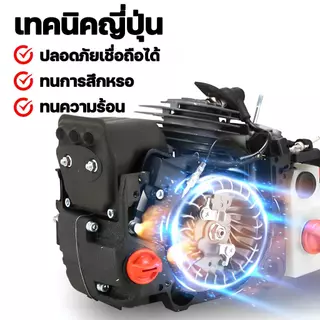 เลื่อยยนต์Honda 2จังหวะ 4จังหวะ เลื่อยตัดไม้ การตัดประสิทธิภาพสูง รับประกัน 5 ปี จัดส่งภายใน 24 ชั่วโมง