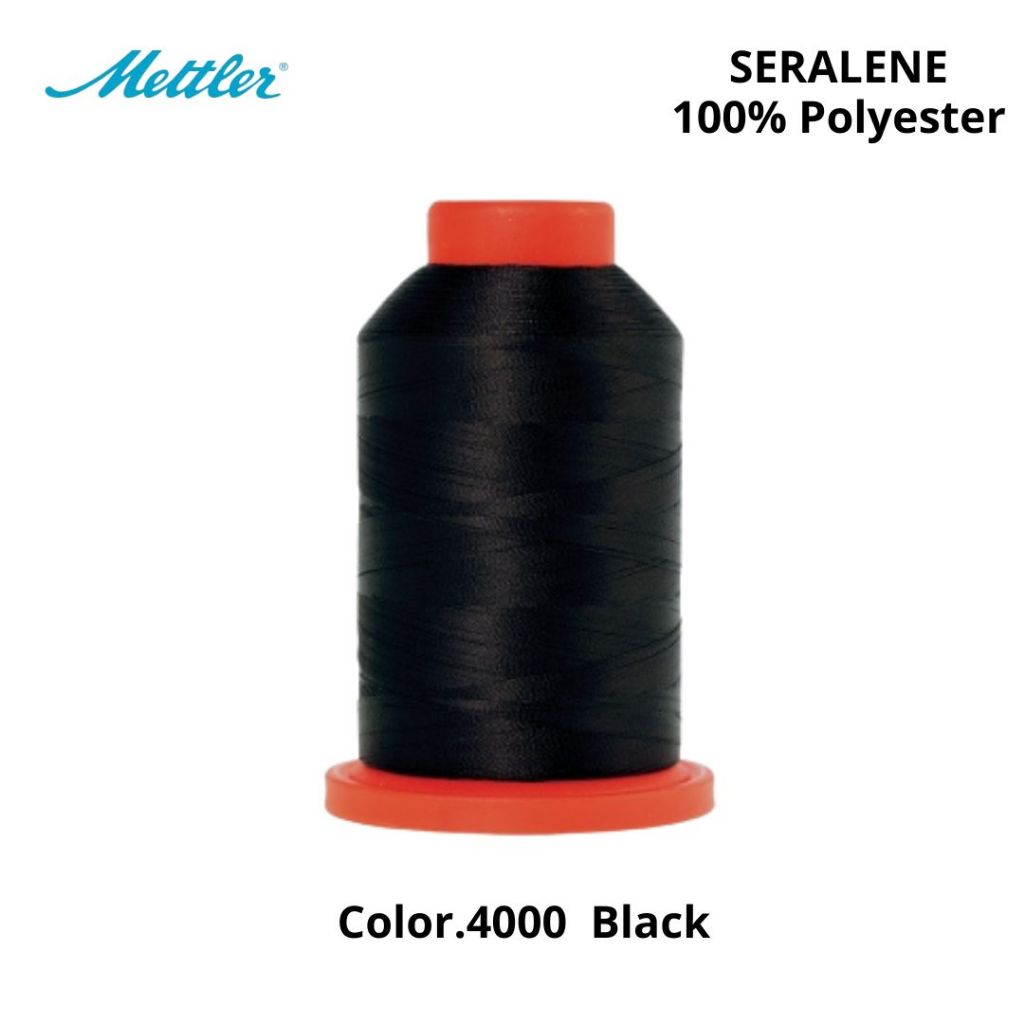 Mettler SERALENE ด้ายเย็บผ้า/ด้ายโพ้ง เส้นเล็กพิเศษ จากเยอรมัน เย็บลื่น เหมาะผ้าบาง ตะเข็บเนียนละเอียด | OEKO-TEX