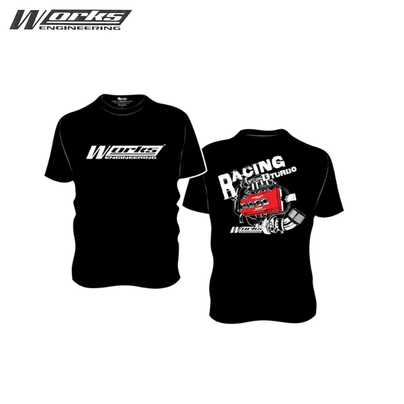 เสื้อยืด WORKS ENGINEERING B-series Turbo