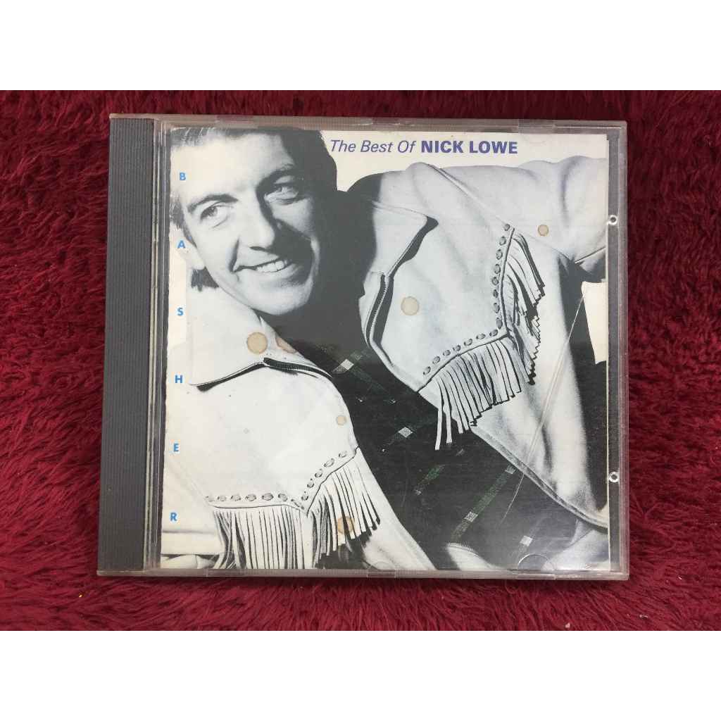 CD Nick Lowe - Basher: The Best Of Nick Lowe สภาพตามรูปปก AA250-63