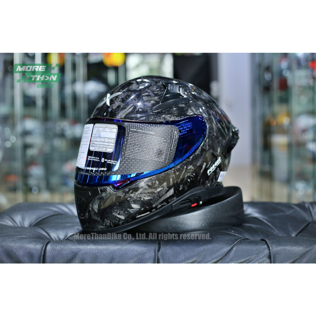 หมวกกันน็อค AXOR รุ่น Apex Carbon ลาย Forged