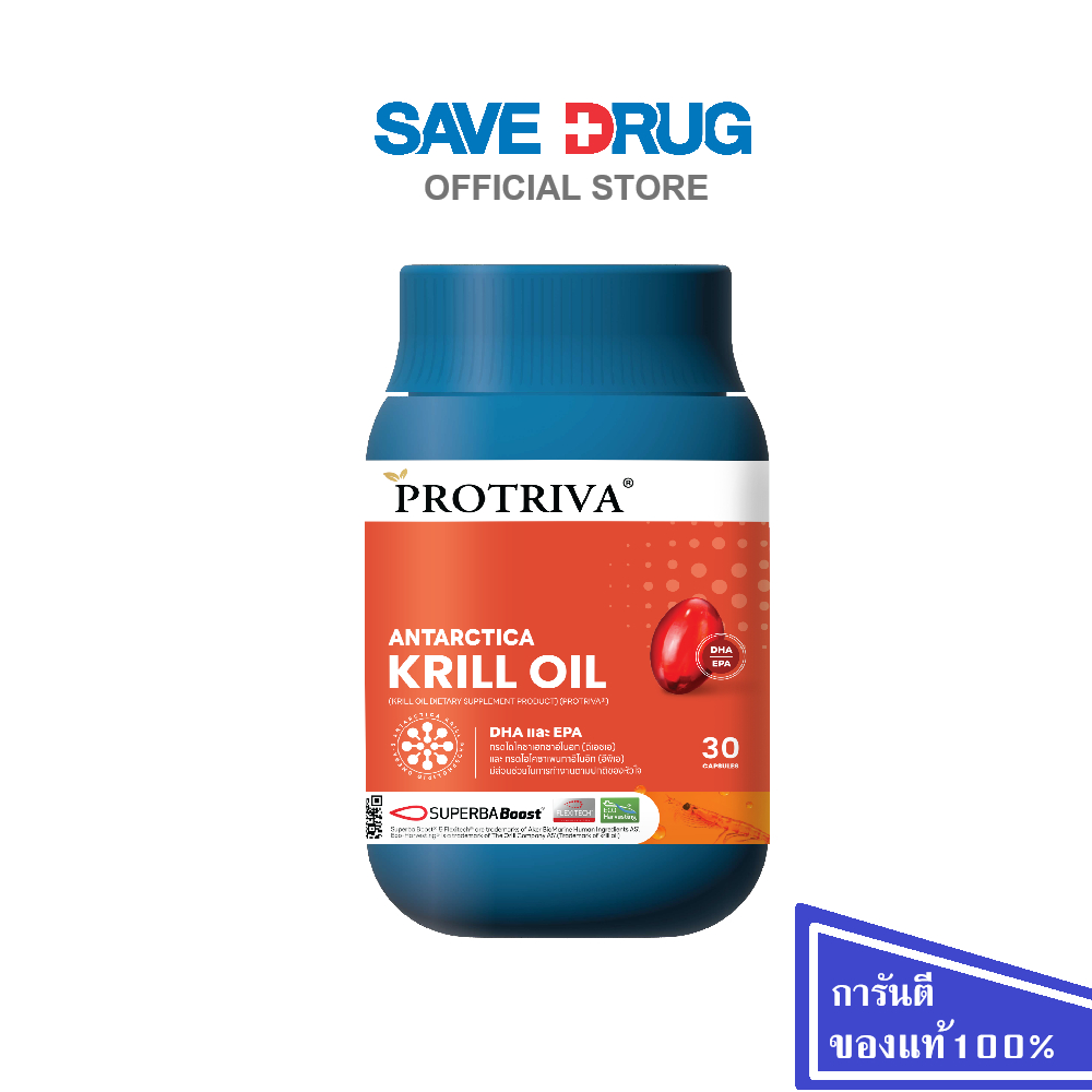 PROTRIVA ANTARCTICA KRILL OIL 30 CAPSULES
