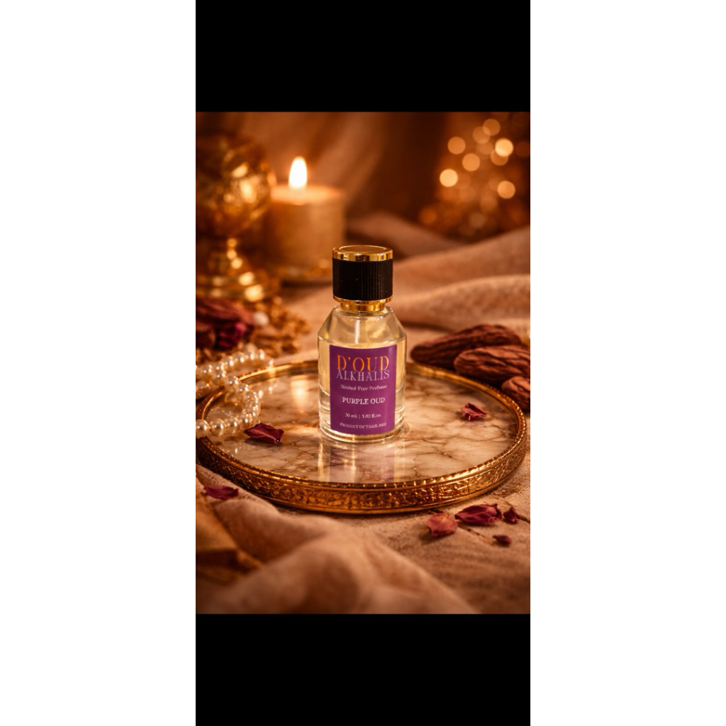 Purple Oud น้ำหอมที่ไม่มีแอลกอฮอล์