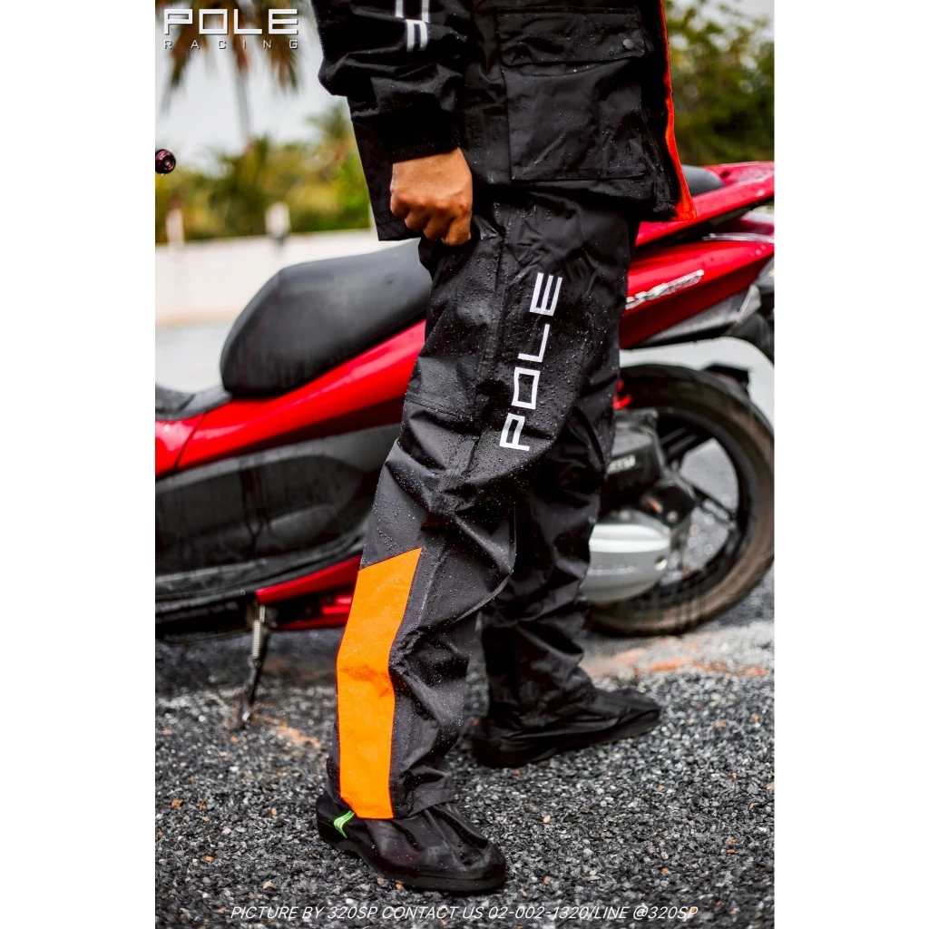 POLE RACING AR801 เสื้อกันฝน ครบชุด ใส่สบาย ทนทาน thumbnail 7