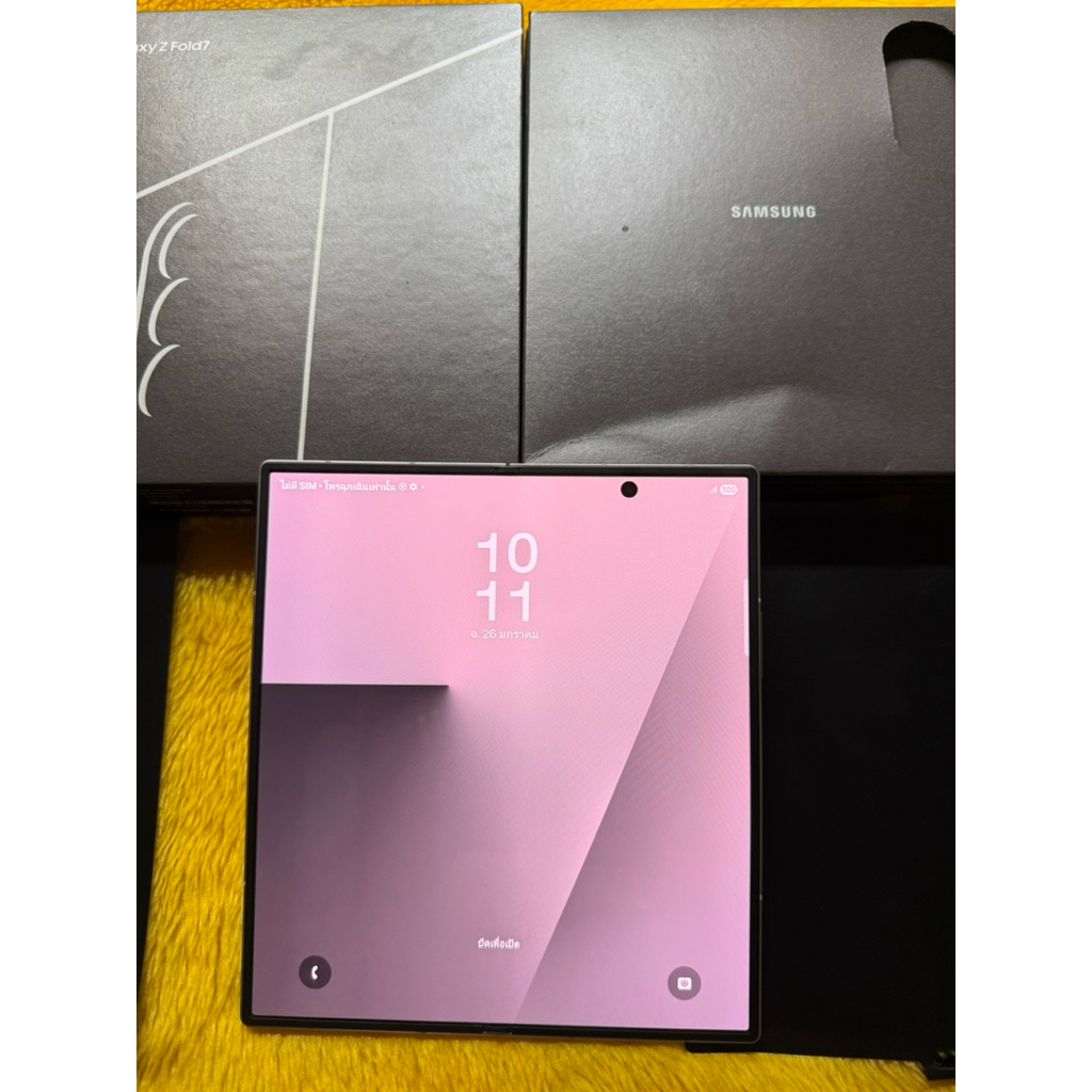 # Samsung Galaxy Z Fold7-12/512GB.เครื่องศูนย์ใหม่มากมีประกันcareplusด้วย