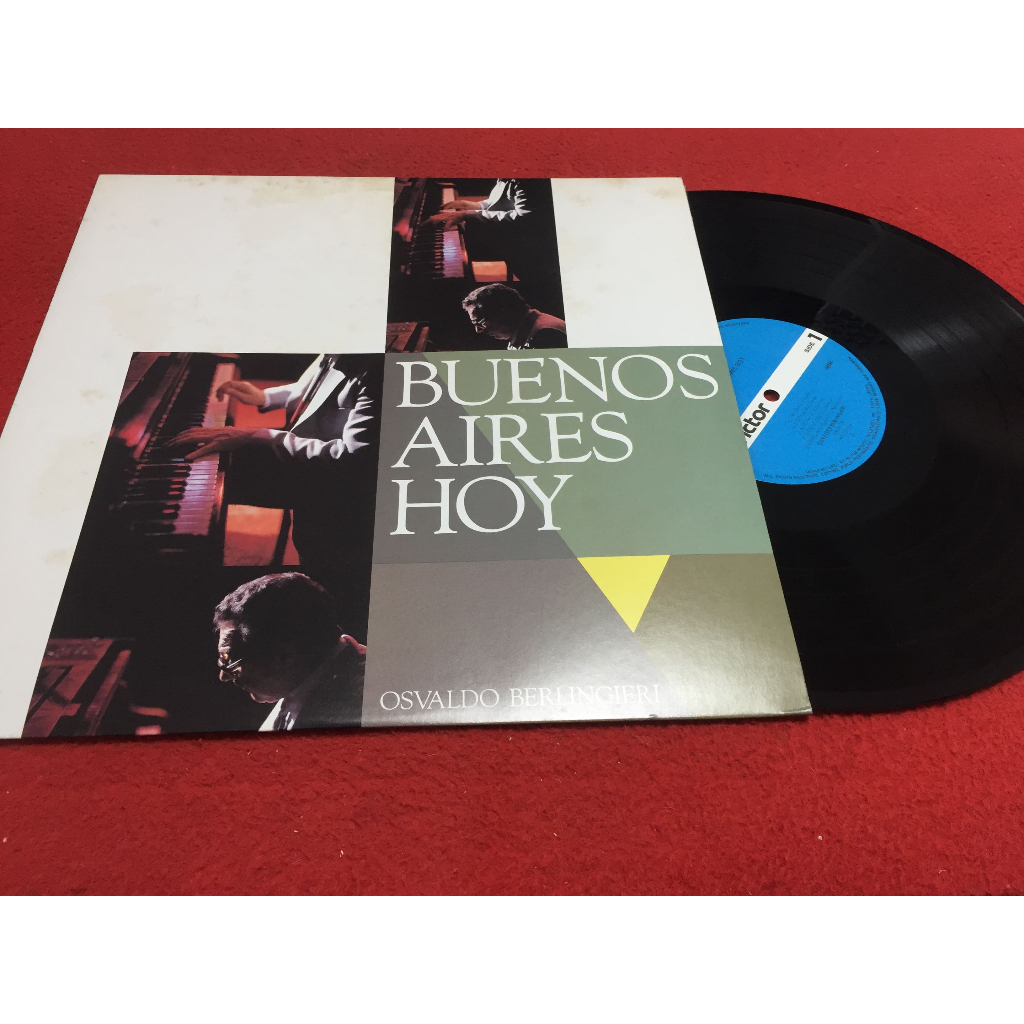 Buenos Aires Hoy -  Osvaldo Berlingieri  ขนาด 12 นิ้ว LP ร้าน PinHaiMusic B86