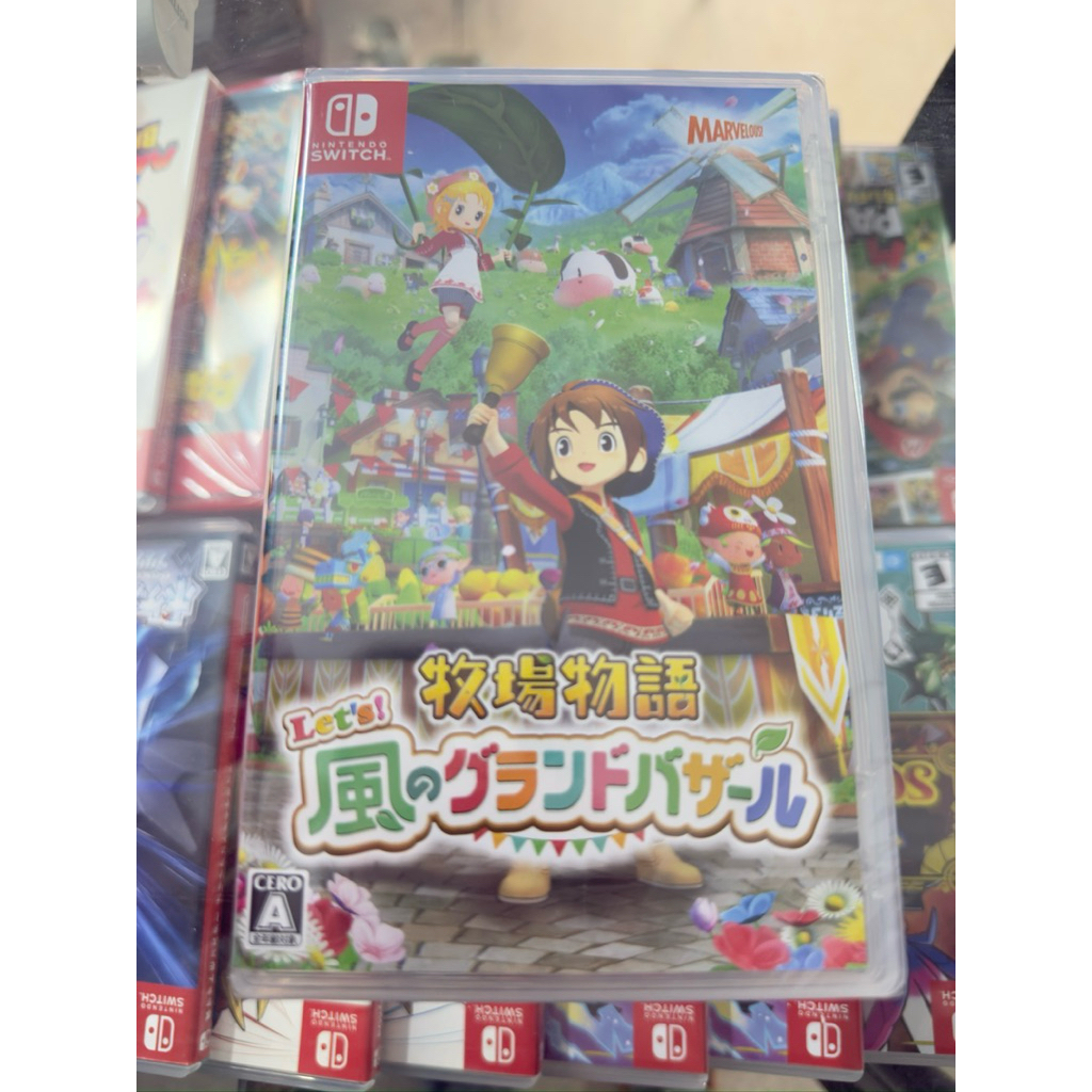 แผ่นสวิตช์มือสอง story of seasons grand bazaar ภาษาอังกฤษ