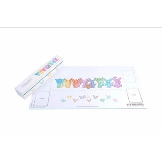 Pokemon TCG Playmat Evee *มีตำหนิกล่องพลาสติก